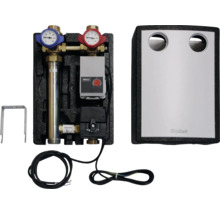 Distributeur de circuit de chauffage avec pompe, instruments de mesure, thermostat et câble