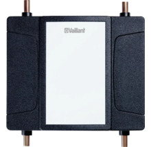 Logo Vaillant sur distributeur pour systèmes de chauffage de surface