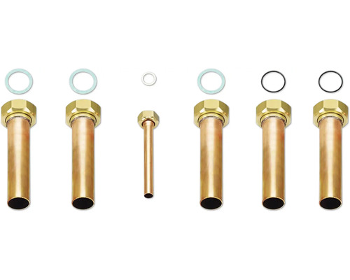 Raccords en laiton avec joints pour applications sanitaires