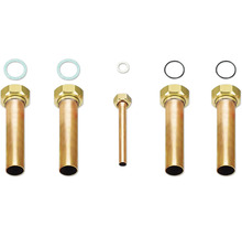 Tuyau d'évacuation siphon avec joints