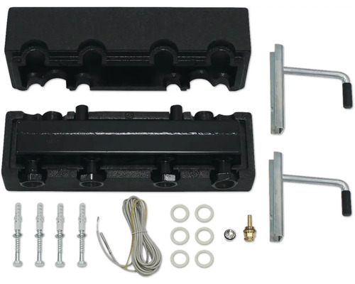 Pack d’extension Vaillant 4 1 circuit mélangeur circuit de chauffage non régulé 1" 20219141 Kit de collecteur de circuit de chauffage avec accessoires de montage