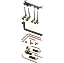 Sanitärinstallationsmaterialien aus Metall, einschließlich Rohre, Verbindungsstücke und Halterungen