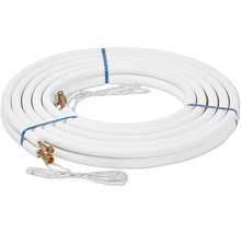 Conduite frigorifique et de commande isolée, liée en anneau