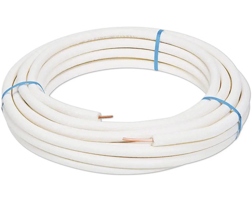 Conduit réfrigérant Vaillant 1/2" 25 m pour aroTHERM Split VWL 35/5 - 55/5 0020250312 Tuyau en cuivre isolé pour climatiseurs