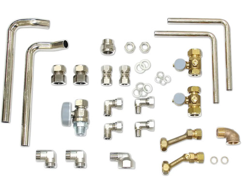 Kit d’installation Vaillant VC/VCW/VCI en saillie/encastré, échange sur Viessmann 10025441 Divers matériaux d'installation sanitaire, y compris des tuyaux, des vannes et des coudes