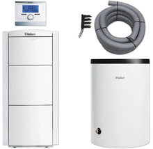 Vaillant Heizungsanlage mit Steuerung, Anschlussset und Warmwasserspeicher