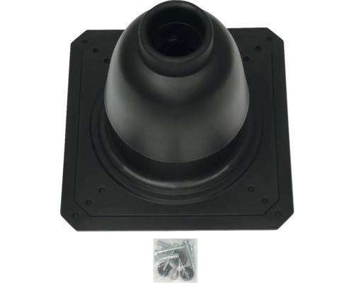 Dachhaube mit Montagematerial für die Dachinstallation