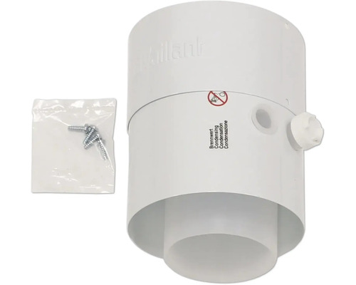 Évacuation des condensats Vaillant avec matériel de fixation