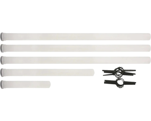 Bild von fünf Rollos und Montagezubehör für Rollos