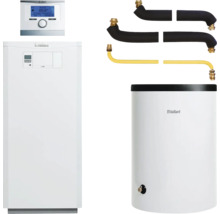 Vaillant Heizungsanlage mit Regler und Warmwasserspeicher