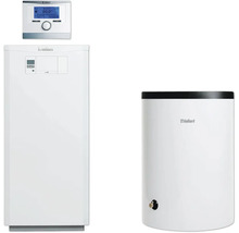 Vaillant Heizungsanlage mit Regler und Warmwasserspeicher
