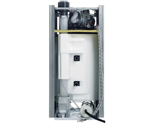 Vue intérieure d'un appareil de chauffage avec divers composants