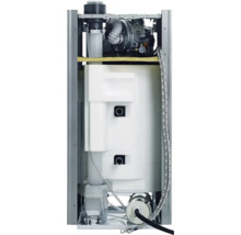 Vue intérieure d'une installation d'eau chaude avec différents composants