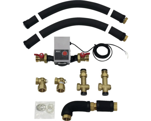 Logo Wilo Kit de circulateur de chauffage avec accessoires pour installations de chauffage
