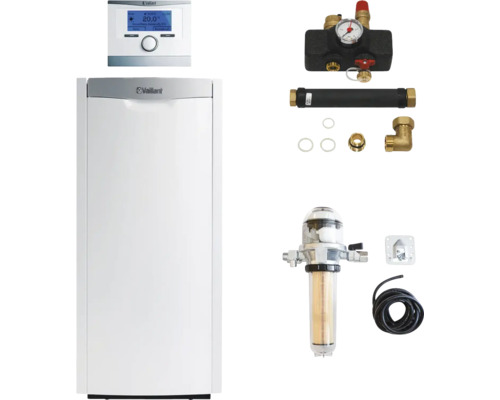 Vaillant Paket 3.30/7 Öl-Brennwertkessel icoVIT exclusiv VKO 156/3-7 11,1-15,8 kW und witterungsgeführter Regelung multiMATIC VRC 700/6 0010029863 Vaillant Heizungsanlage mit Zubehör