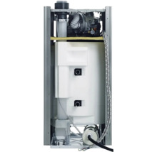 Innenansicht eines Heizgeräts mit verschiedenen Komponenten