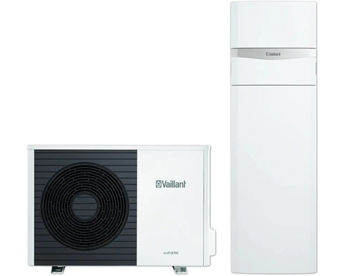 Unité extérieure et unité intérieure de pompe à chaleur Vaillant