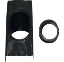 Aufsatzstück und Dichtung für Fallrohr