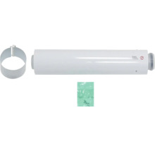 Abgasrohr für Brennwertgeräte mit Befestigungsmaterial