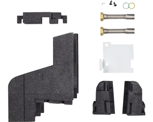 Vaillant Montage-Set für Wandanschluss mit GEG konformer Dämmschale 0010027974 Komponenten für die Vorwandinstallation im Sanitärbereich