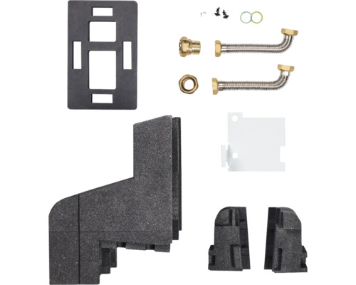 Kit de montage Vaillant pour raccordement au sol avec coque isolante conforme à EnEV 0010027971 Boîtier d'installation pour élément de bâti-support avec accessoires