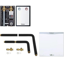 Kit de distribution de circuit de chauffage Vaillant avec pompe, thermostat et accessoires de montage