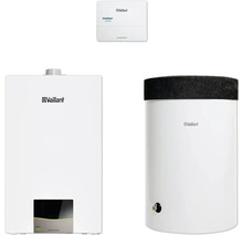 Système de chauffage Vaillant avec chauffe-eau et unité de commande