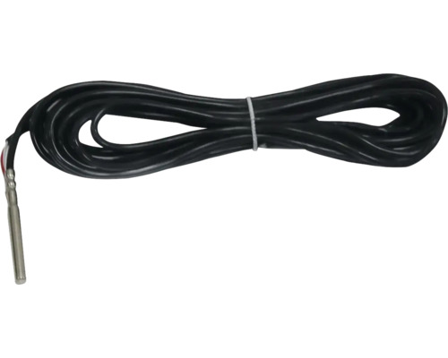 Sonde de température avec câble noir