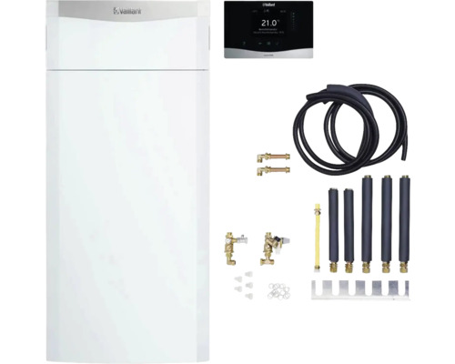 Vaillant ecoCOMPACT paquet 1.349/3 VSC146/4-5 150 E, VRT 380/2, console 10046355 Système de chauffage Vaillant avec commande et accessoires