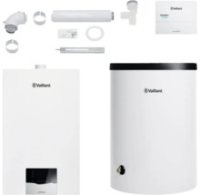 Vaillant ecoTEC plus Gas-Brennwerttherme mit Zubehör und actoSTOR VIH Warmwasserspeicher
