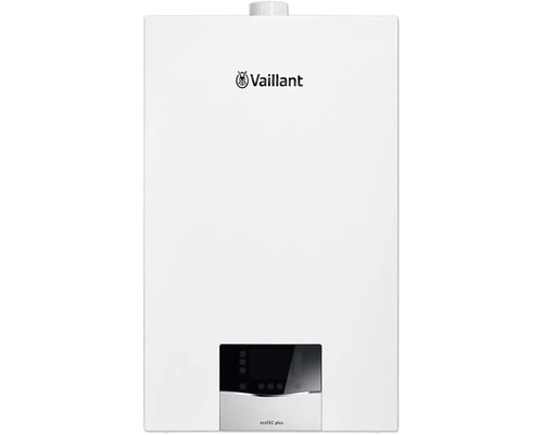 Vaillant Paket 1.192 3x Gas-Wandheizgerät ecoTEC plus VC 20 CS/1-5 und Raumtemperaturregler calorMATIC VRT 350 und flexible Abgasleitung Ø 100 PP 8000014508 für Mehrfachbelegeung Vaillant ecoTEC plus Heizgerät