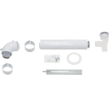 Vaillant Abgasrohr-Set mit Rohren, Schellen und Befestigungsmaterial