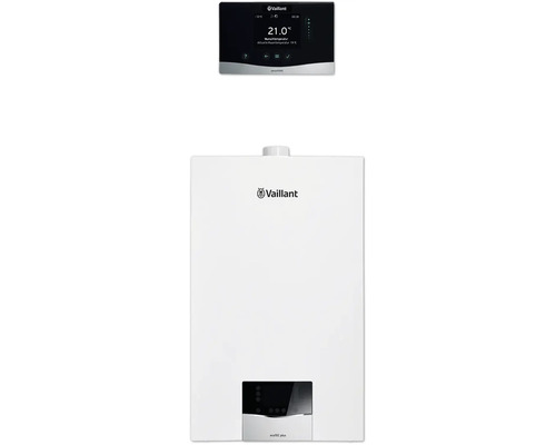 Vaillant Paket 1.129 Gas-Wandheizgerät ecoTEC plus VC 20CS/1-5 und Raumtemperaturregler sensoHOME 380/2 8000014539 Vaillant Heizungsanlage mit Steuerungseinheit