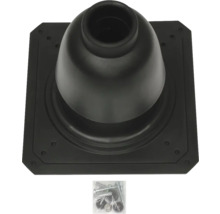 Dachdurchführung mit Schrauben zur Installation