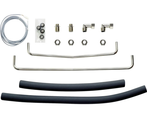 Kit de conduite de carburant avec tuyaux flexibles, tubes et raccords