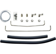 Composants pour un système de refroidissement par eau, incluant des tuyaux flexibles, des tubes et des raccords