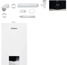 Vaillant ecoTEC plus Gas-Brennwertgerät mit Zubehör und Vaillant Logo