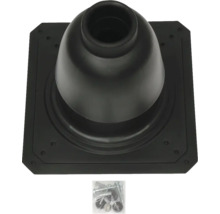 Dachdurchführung mit Befestigungsmaterial