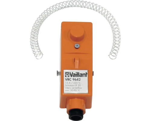 Vaillant VRC 9642 régulateur de température avec tube spiralé