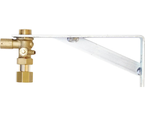 Gasanschlusswinkel mit Geräteanschluss