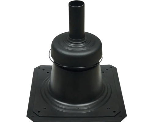 Vaillant Schachtabdeckung DN80 PP für Abgasleitung schwarz 8000023375 Dachdurchführung für Rohre