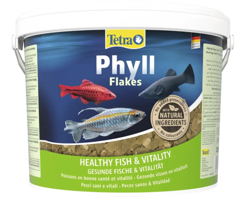 Tetra Phyll Flakes Fischfutter für gesunde Fische und Vitalität