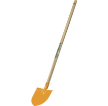 Bêche de jardin avec manche en bois et lame de bêche