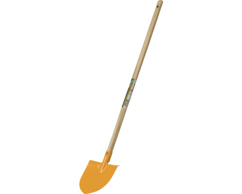 Bêche de jardin avec manche en bois et lame de bêche