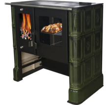 Küchenofen mit Backofen und Feuerraum