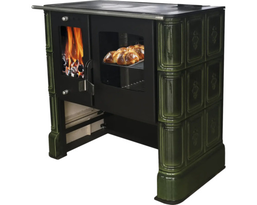 Küchenofen mit Backofen und Feuerraum