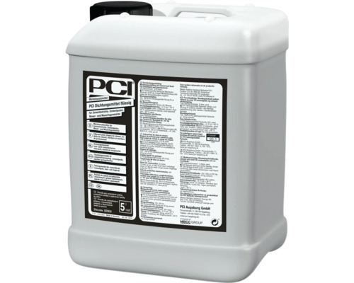 Bidon PCI Dichtungsmittel flüssig pour chapes de ciment, enduits de ciment, mortiers et mortiers de jointoiement