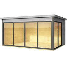 Abri de jardin avec portes coulissantes