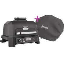 Ninja Woodfire Elektrogrill mit Abdeckhaube
