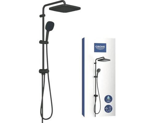 Brausegarnitur mit Kopf- und Handbrause